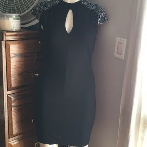 💕BEBE RHINESTONE SHORT DRESS💕